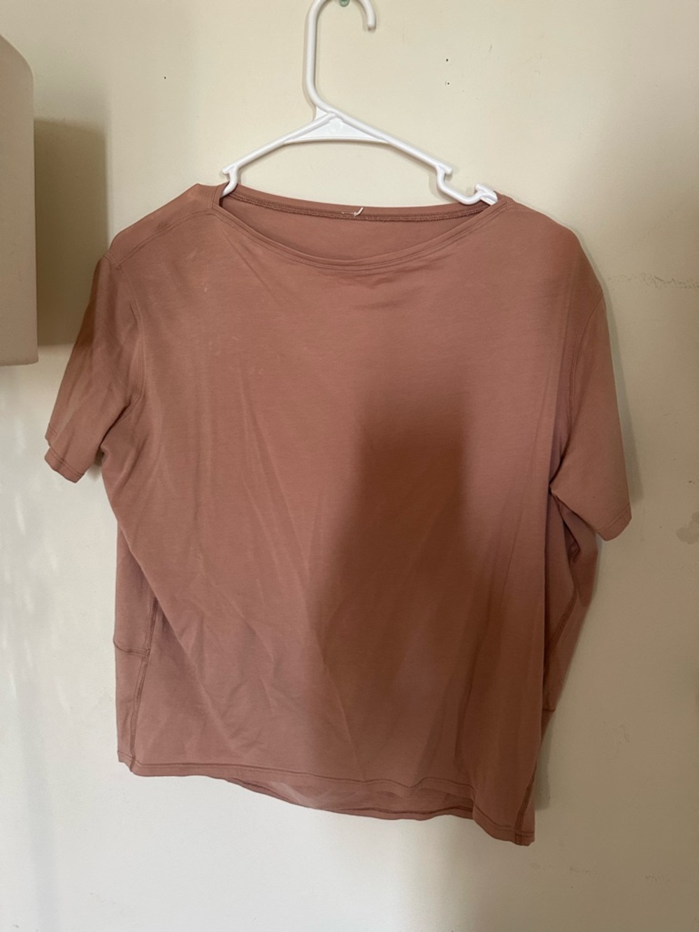 Lululemon Women's Short Sleeve Relaxed Tee - Mauve